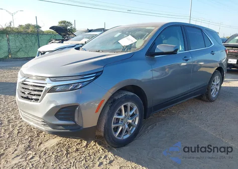 2024 Chevrolet Equinox Awd Lt из США, поврежденный, VIN 3GNAXUEG1RL159680